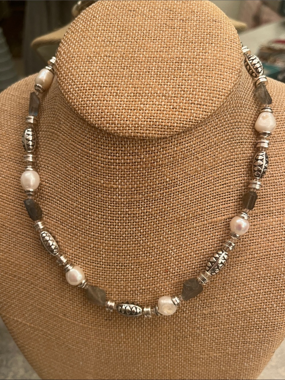 Brighton “Free Spirit” Necklace real pearls and stones
